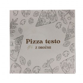 Pizza testo z drožmi - 2 hlebčka