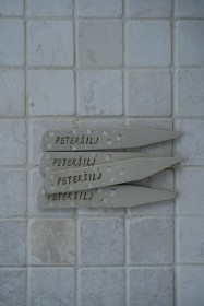 Oznaka za zelišča PETERŠILJ