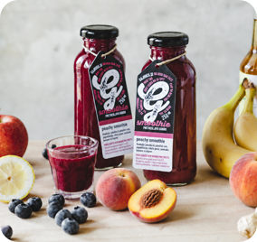 Peachy smoothie