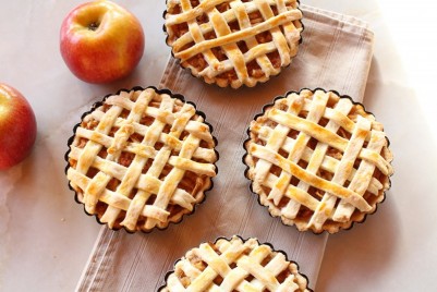 Recept: Mini jabolčna pita