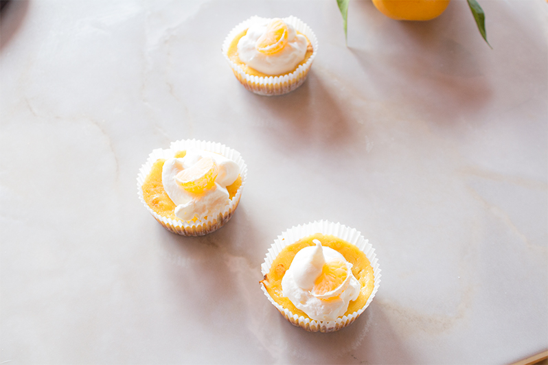 Cheesecake z mandarinami