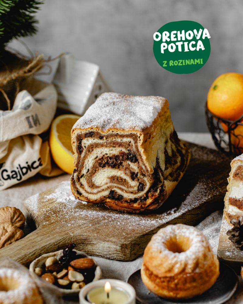 Orehova potica - Gajbica Orehova potica - Gajbica