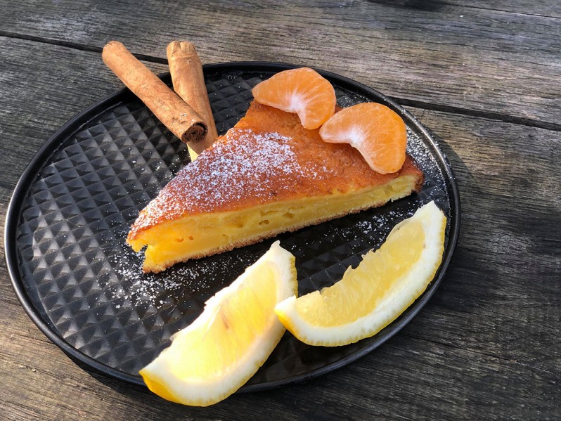 Torta z mandarinami 